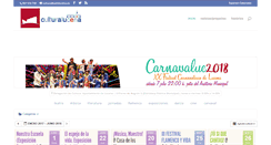 Desktop Screenshot of culturalucena.es